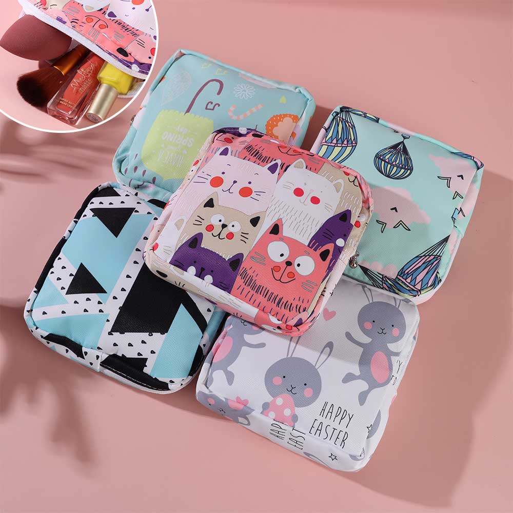 Case Credit Card Holder Coin Purse Sanitary Napkin Storage Bag Storage Pouch Sanitary Pad Bags
