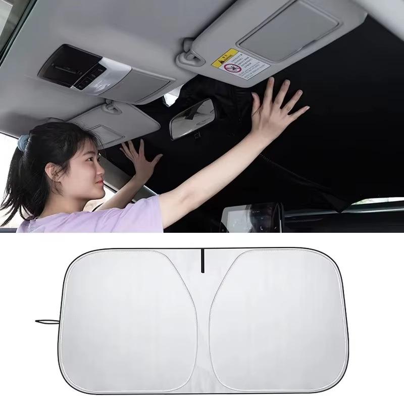 Car Sunshade: Heat Insulation & Sun Protection Windshield Visor Cover