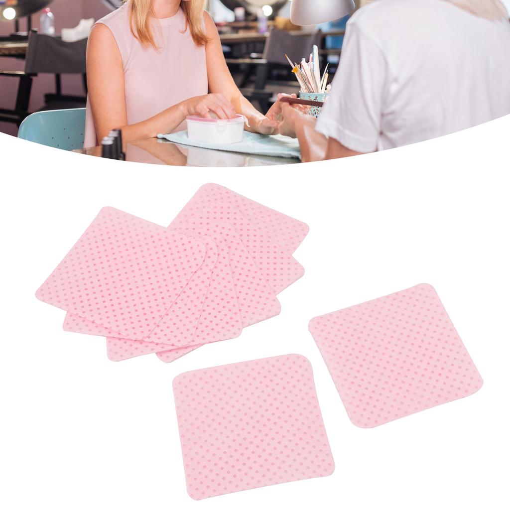 500PCS Nail Glue Bottle Cleaning Cotton Quadrate Absorbent Soft Nail Adhesive Cleaning Cotton for Manicure