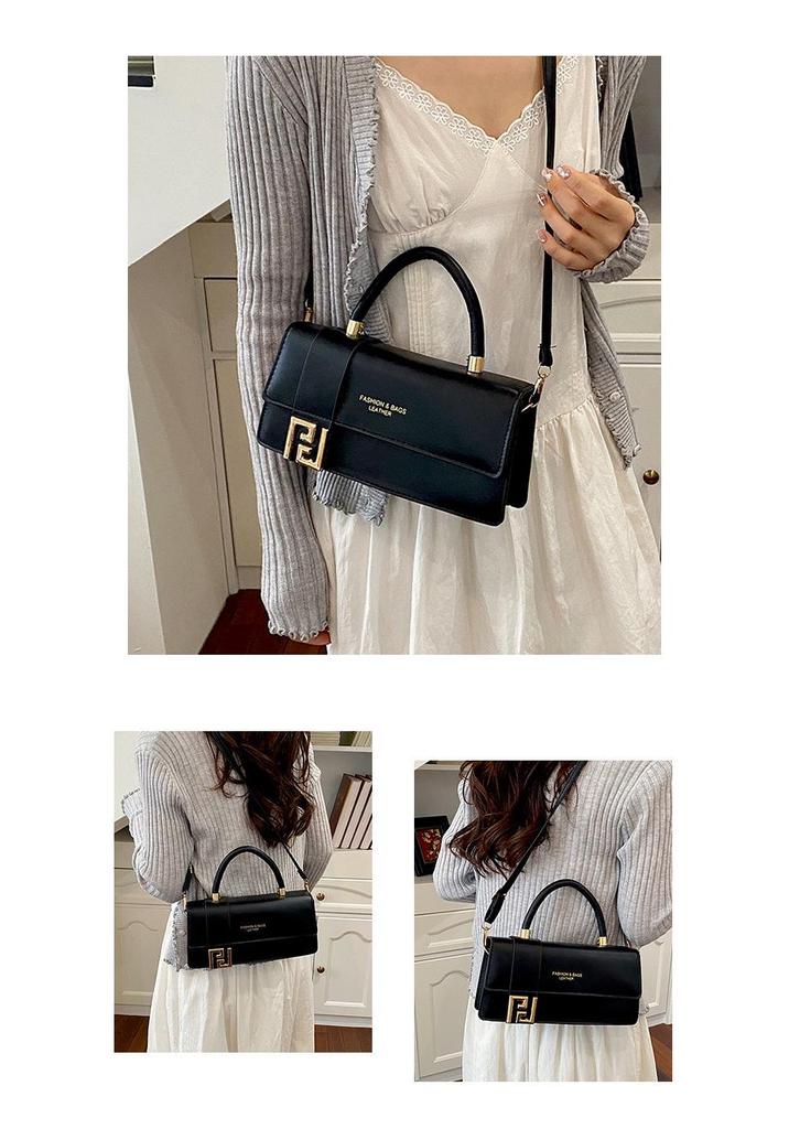 Korean Style Retro Square Crossbody Bag - Women's Casual Chic, 2026 Collection