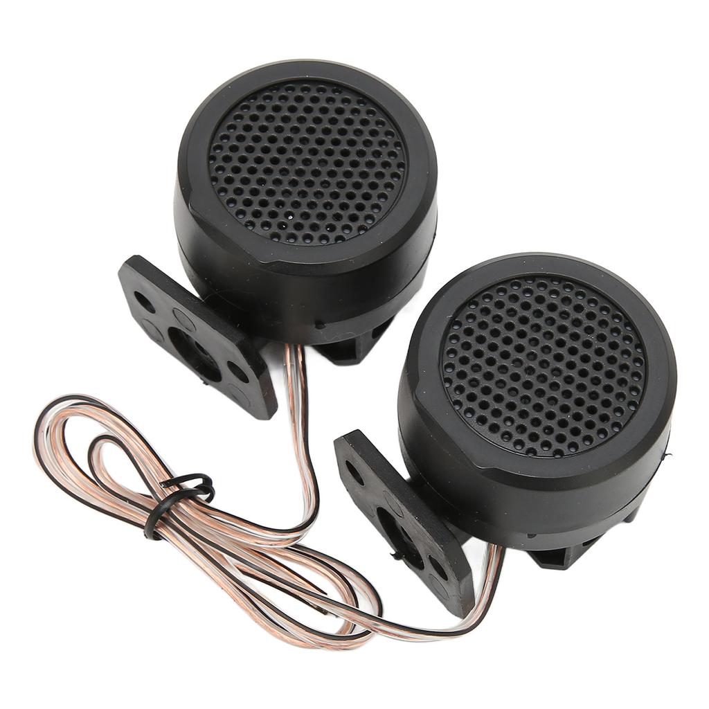 2 יחידות טוויטר כיפה לרכב 500W 4 אוהם קבל מובנה איכות צליל מעולה רמקול לרכב