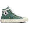 Converse Chuck 70 High Canvas Shoes 'Paint Splatter Admiral Elm Green' Unisex