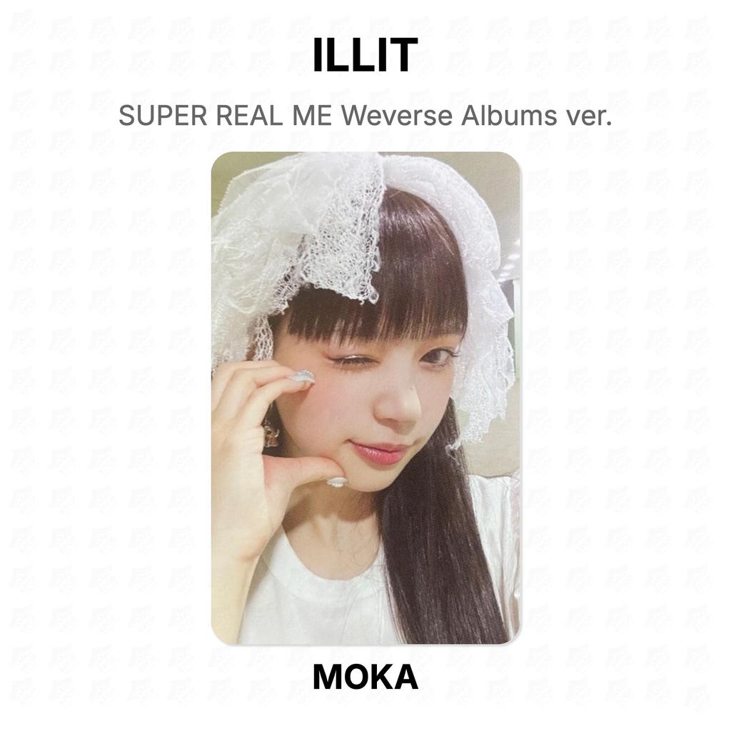 ILLIT SUPER REAL ME Weverse Albums ver. Official Photocard