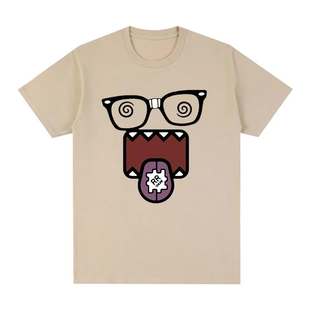 Fashion Kawaii Oversized Men T Shirt Pattern Y2K Cotton Print Round Neck Loose T-shirt Summer Women's Street Couple Tee Clothing