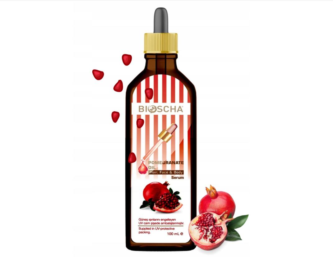 

Bioscha Hand Face and Body Pomegranate Oil 100 Ml 1 PCS