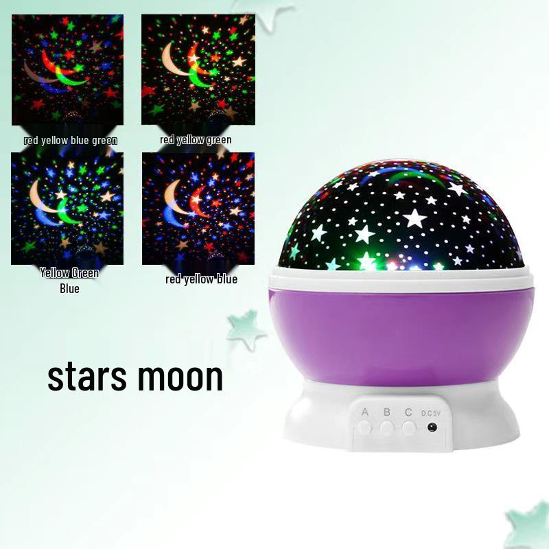 Milky Way Star Night Light: Anti-Glare Bedroom Star Projector & Birthday Gift