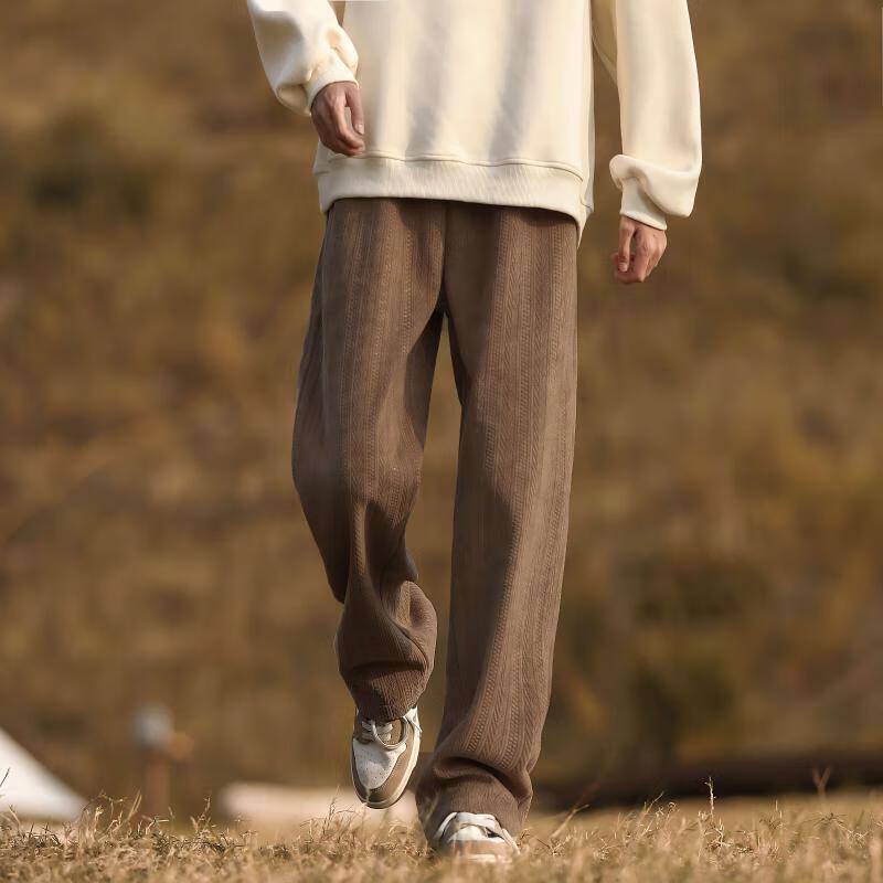 Men's Loose Straight-Leg Casual Pants