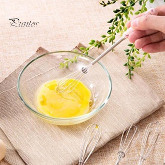 Wire  Whisks Manual Clean Easily Stainless Steel Manual Mini Agitator Kitchen Egg Mixer for Kitchen