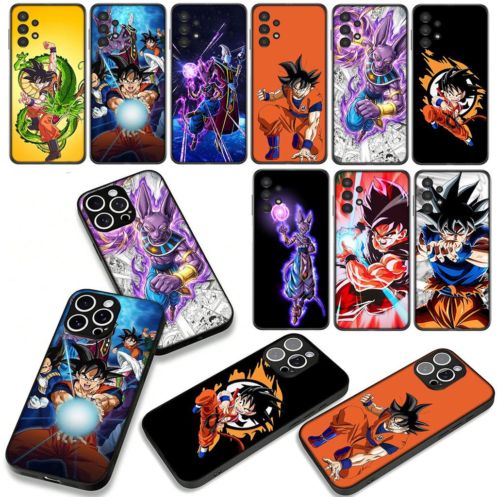 Whis Dragon Gokus Balls Beerus Case for Motorola Moto G04 G13 G14 G45 G22 G23 G32 G34 G35 G64 G82 G84 G53 G60 G72 E14 E15 E13