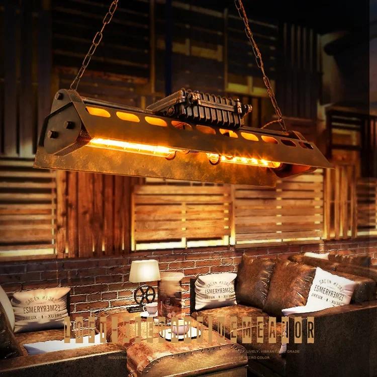 Nordic Industrial Creative Pendant Light Art Loft Vintage Restaurant Decoration Hanging Light Fixtures Retro Edison Bulb Lights