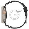Apple Watch Series 10 46mm için Karbon Fiber Kayış Silikon Bant 42MM Erkek Spor Ultra 2 49mm Bileklik iWatch Series 9 8 7 6 4 5 se 44MM 45MM İçin