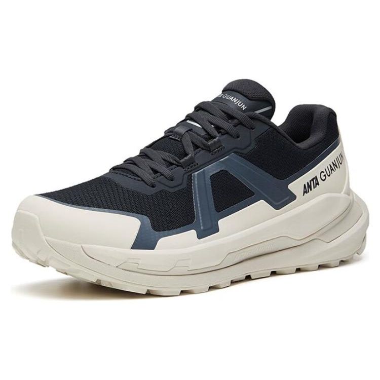 Anta Champion Lite нескользящие прочные низкие кроссовки мужские кроссовки черные белые — фото 2