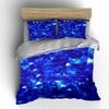 Geometric Blue Pattern Bedding Bedding Duvet Cover Set Duvet Cover Pillowcases (1 * Duvet Cover 2 * Pillowcases, Without Duvet Insert)