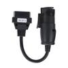 OBD2 30Pin?16Pin Diagnostic Cable Adapter 250mm9.8in Length Replacement for IVECO Trucks