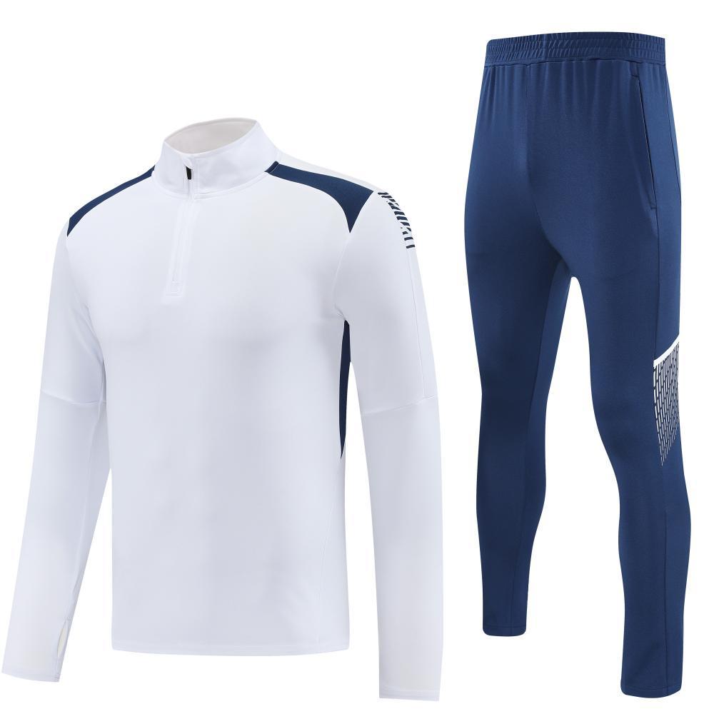

Spring/Autumn Half-Zip Football Training Suit: Adult & Youth Uniforms S