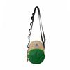 Checkered Color Double Children Shoulder Bag Outdoor Travel Casual Bag Crossbody