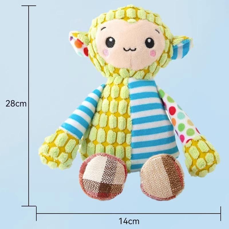 Pet Doll Dog Voice Plush Toy Companionship Training Soothing Cat Teddy Small and Medium Dog Molar
