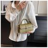 2025 Versatile Women's Textured Shoulder Bag - Retro Handbag & Small Square Messenger