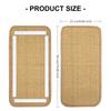 2 Natural Sisal Cats Scratching Mats Furniture Sticker Guard Pet Training Tool With Surfaces For Multiple Installations