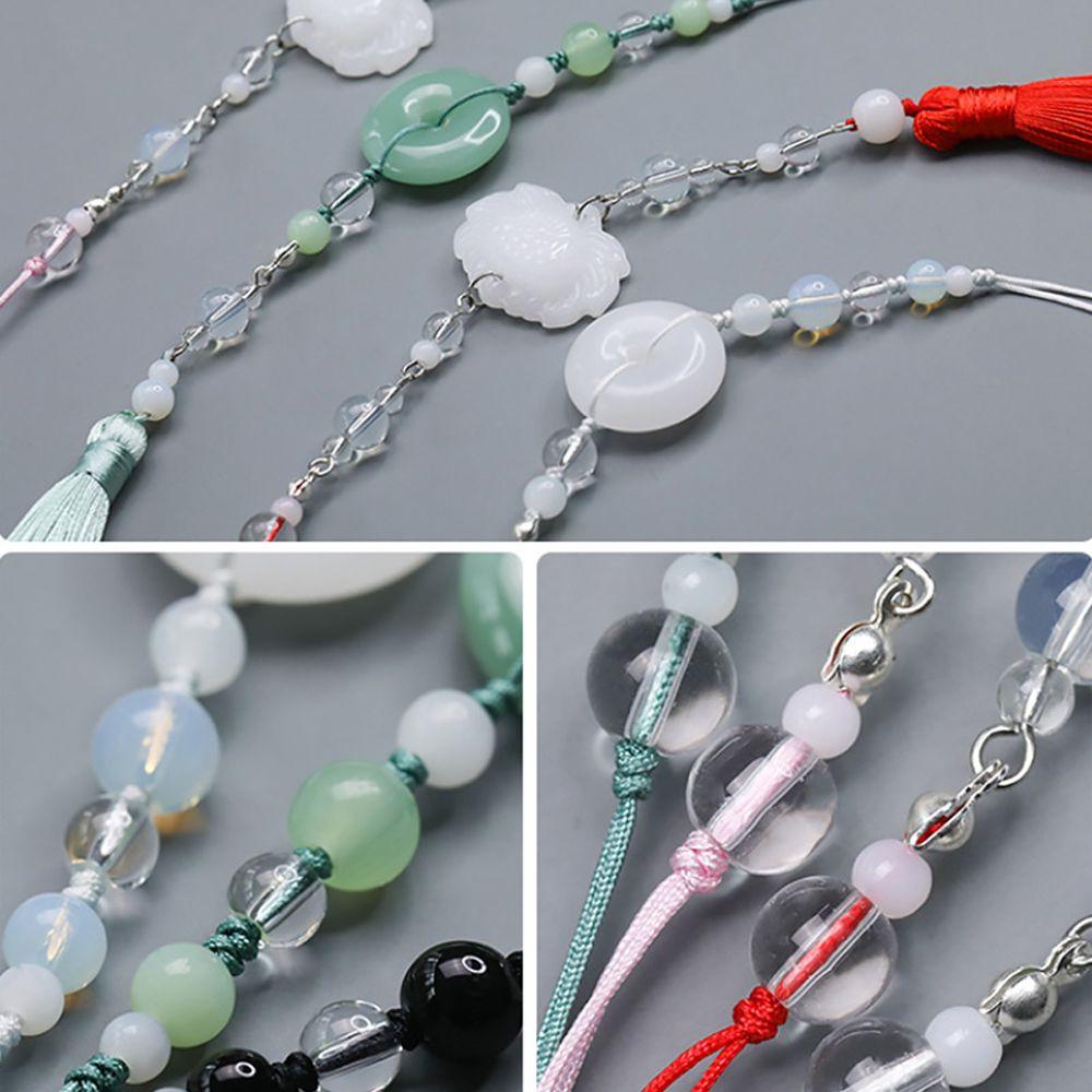 Classical Hanfu Tassel Pendant Imitation  Lotus  Pendant Waist Pendant Imitation  Hanging