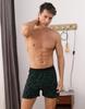 Knit Front Large Set of Black Green Blue [INNERSY] Trunks, Men's Underwear, Pants, Trunks, Cotton, Opening, Buttoned, Plain, Size, 4, S-3XL (2XL, + +