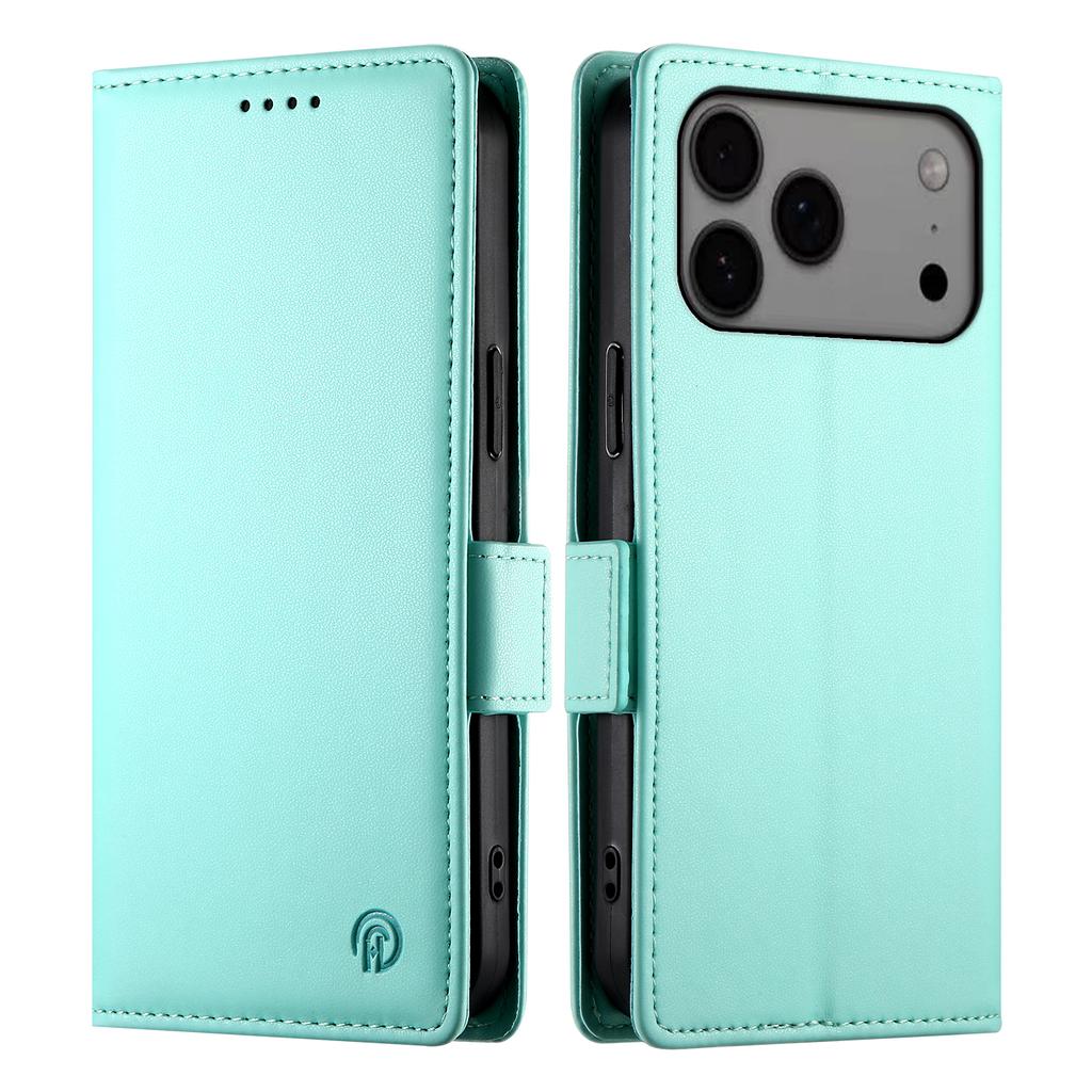 For iPhone 17 Pro Max Stand Case PU Leather Wallet Phone Cover