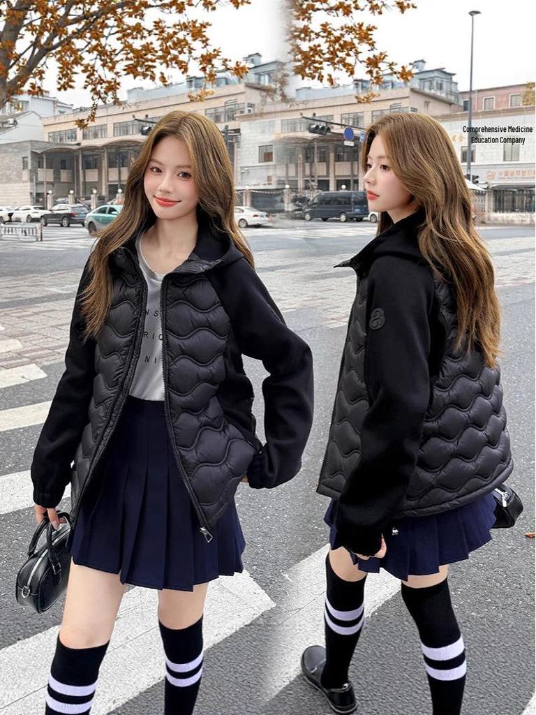 2025 Design Women's Lightweight Hooded Cotton-Padded Jacket