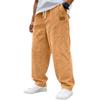 Mens Sweatpants Baggy Sweatpants Men Sweatpants for Men Pants for Men Loose Fit Drawstring Corduroy Design
