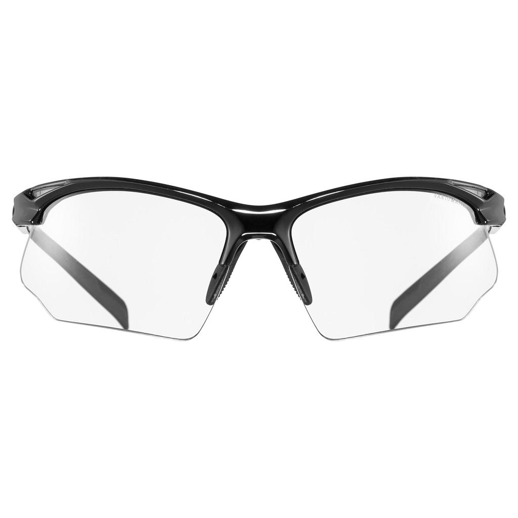Photochromic Sports Sunglasses for Road UV Sportstyle 802 V Black [Uvex] Cycling, Bikes, Running, Anti-Fog, Protection,