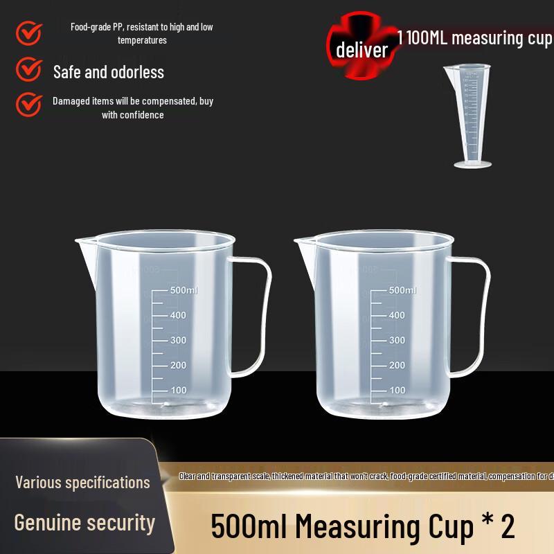 ZISIZ Commercial Large Plastic Measuring Cylinder