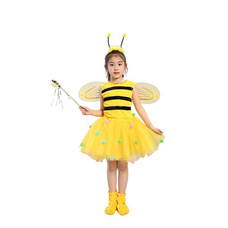 61 Children's Performance Clothing Little Bee Dancing Dress Kindergarten Baby Children Cartoon Animal Costume Performance Costume