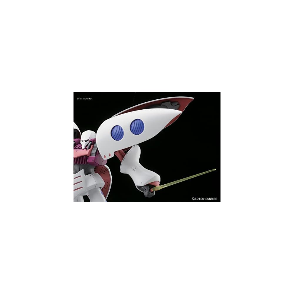 Bandai Spirits HGUC 195 Mobile Suit Z Gundam Quebeley 1/144 Scale Color-Coded Plastic Model Kit