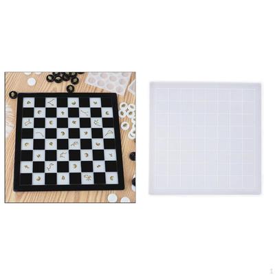 Checkerboard Set, Silicone , Checkers International Chess Piece for DIY