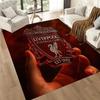 Liverpool Football Club Teppich Geeignet für Studentenwohnheim Esszimmer Eingangsbereich Balkon Rutschfester Teppich Büro Heimdekoration