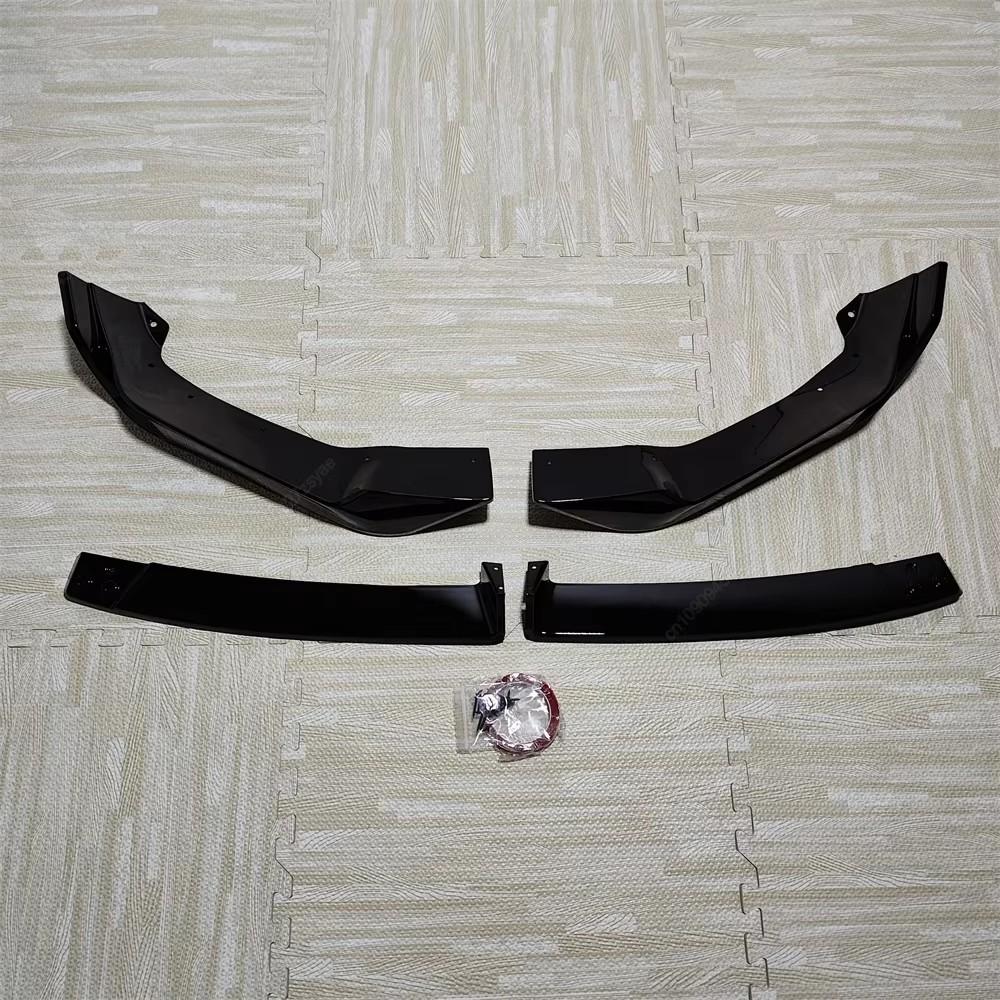4PCS For BMW X5 G05 M-Sport LCI 30d 40i 40d 50e M60i 2023-2024 Car Front Bumper Spoiler Lip Splitter Diffuser Bodykits Tuning
