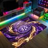 Austria Wien FC Design Crystal Velvet Carpet Cozy Non?Slip Printed Rug For Bedroom Living Room Entrance