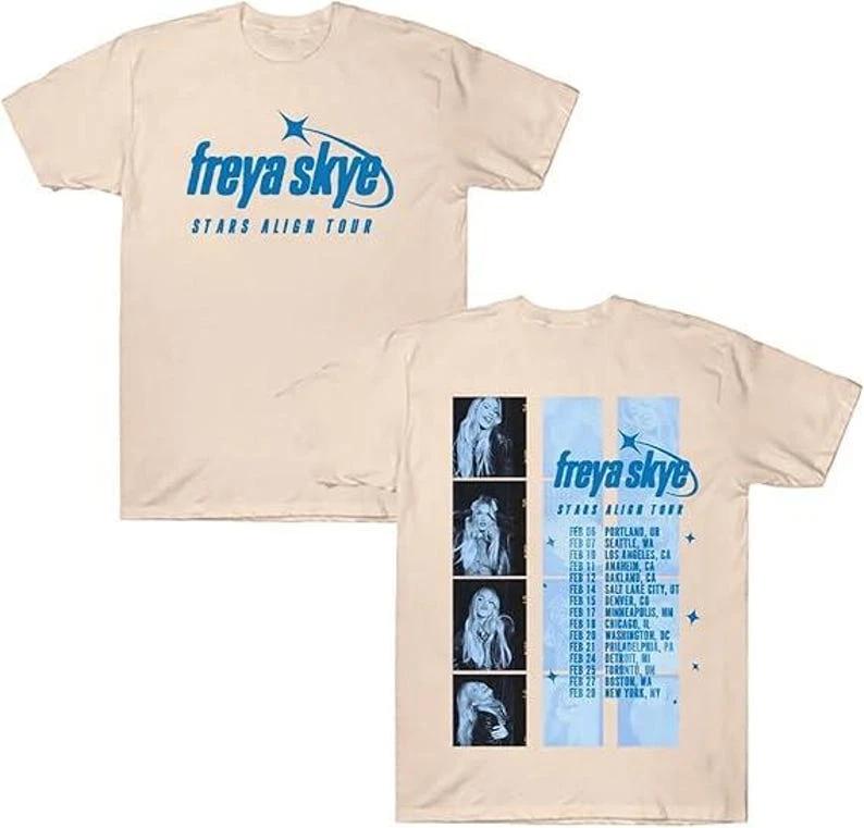 

Freya Singer Skye Merch 2026 Summer Tour T Shirt 2XL