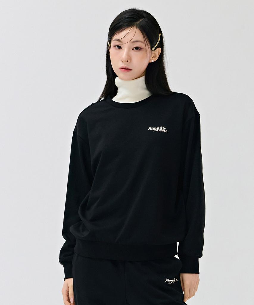 CHASECULT Women'S Essential Sweatshirt - Black