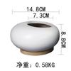 Ceramic Flower Pot Retro Creative Flower Pot Green Plant Flower Device Desktop Flower Pot Succulent Simple Ins Matte Pot Table Decoration