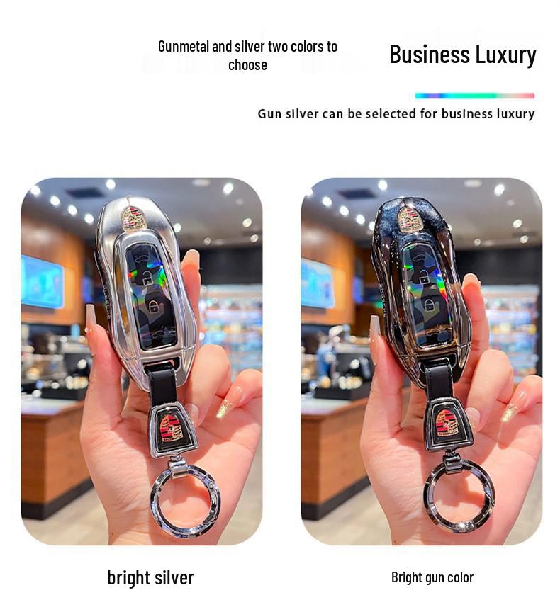 Porsche 24/25 Macan EV Turbo Kovový kryt klíče