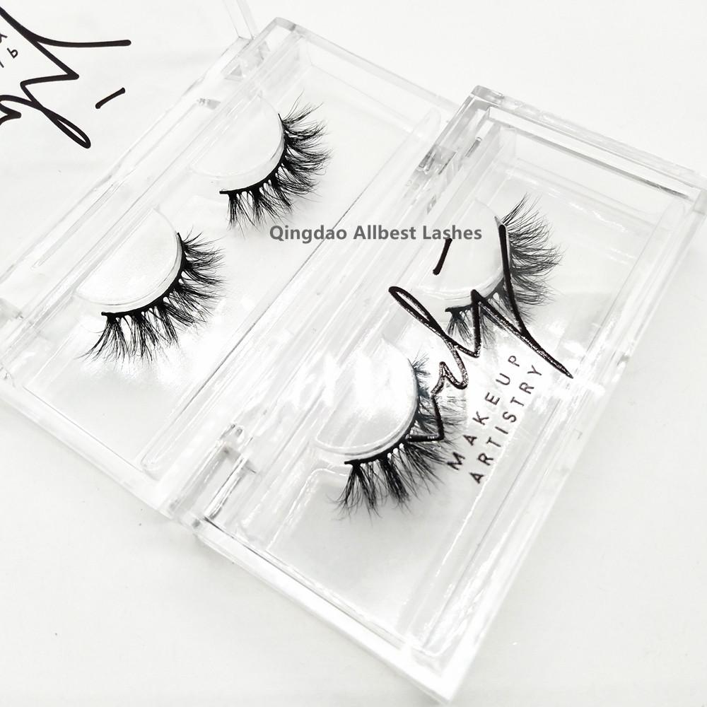 Best Selling Eye Lashes for Women Eyelashes Natural Daily Wear Eyelashes 100% Mink Ashes False Eyelashes with Case