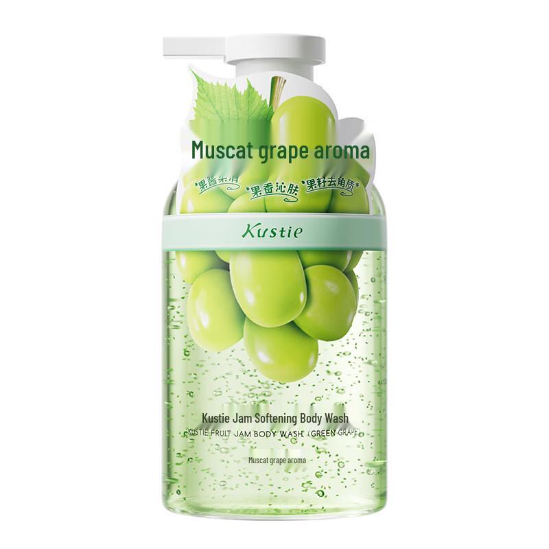 Kustie Jam Skin Smoothing Body Wash - Green Grape