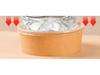 Kraft Paper Disposable Bowl - Ideal for Rice, Salad, Lunch, Takeout, Fast Food, and Fruit.