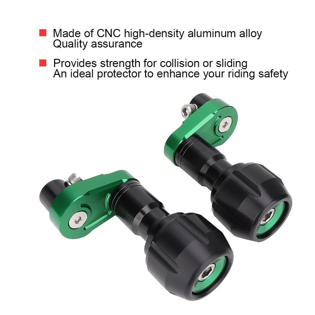 Kluzné prvky na rám motocyklu, ochrana proti pádu z řídkého rámu pro Kawasaki ninja400 1718