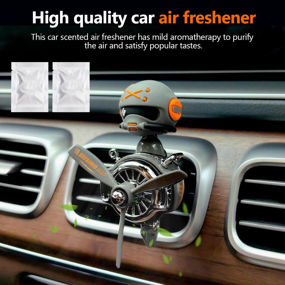DIY Perfume Ornament Airplane Pilot Car Air Freshener Decoration Accessories Aroma Vent Clip Fragrant Diffuser Gifts for Him Her