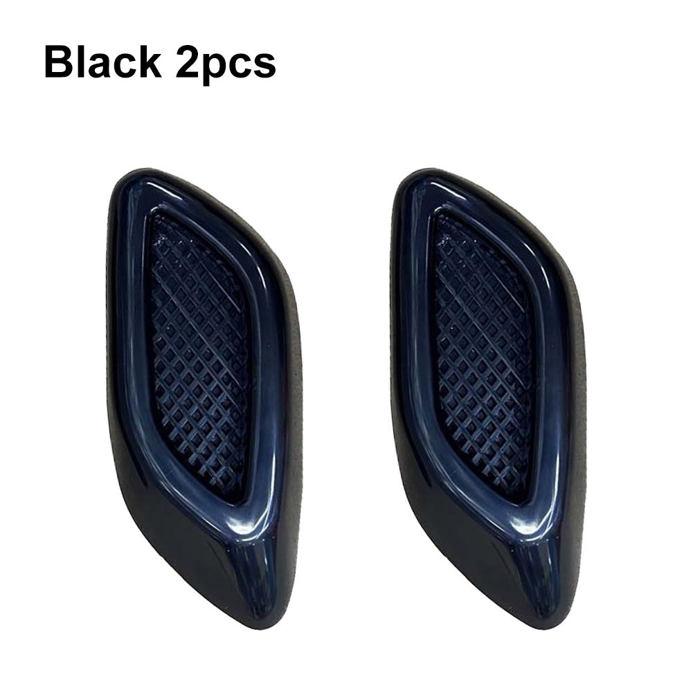 

Автомобиль Переднее крыло Воздуховоды Отделка Декоративная Наклейка Воздухозаборник Карбон ABS волокно Бампер Боковые Вентиляционные Наклейки Спойлер Внешний Декор