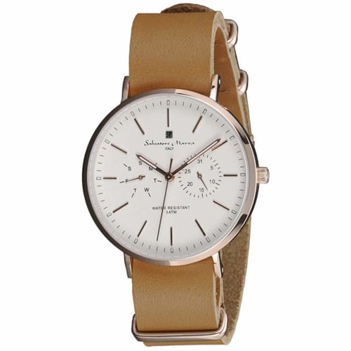 Salvatore Marra SM15117-PGWHPG Men's Watch