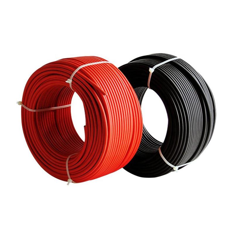 Pv Cable 8/10/12/14/16Awg Tinned Copper Wire Pv Wire For Outdoor Car Rv Boat Marine Home Solar Panel Use 10/6/4Mm2