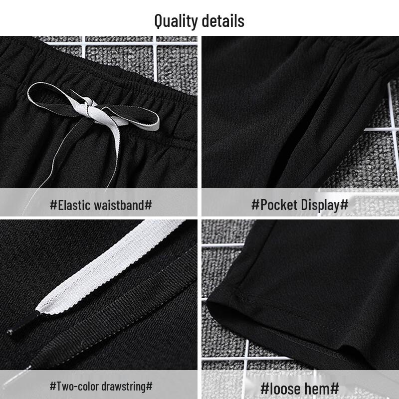 Warrior Men's Summer Breathable Athletic Shorts