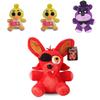 Fnaf Five Nights At Freddy's Prieteni Jucărie de Pluș Moale Cadou 18/25cm Galben Maro Violet Albastru Roșu Alb